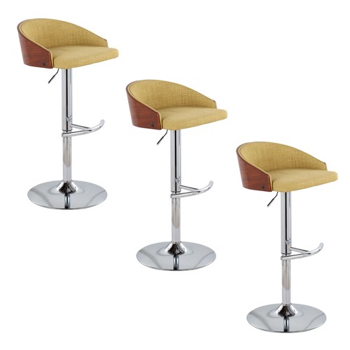 Shiraz Adjustable Barstool - Set Of 3